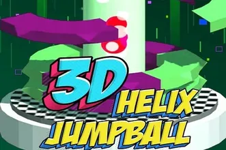 3D Helix Jump Ball