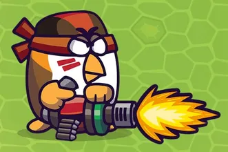 Chicken Wars: Merge Guns
